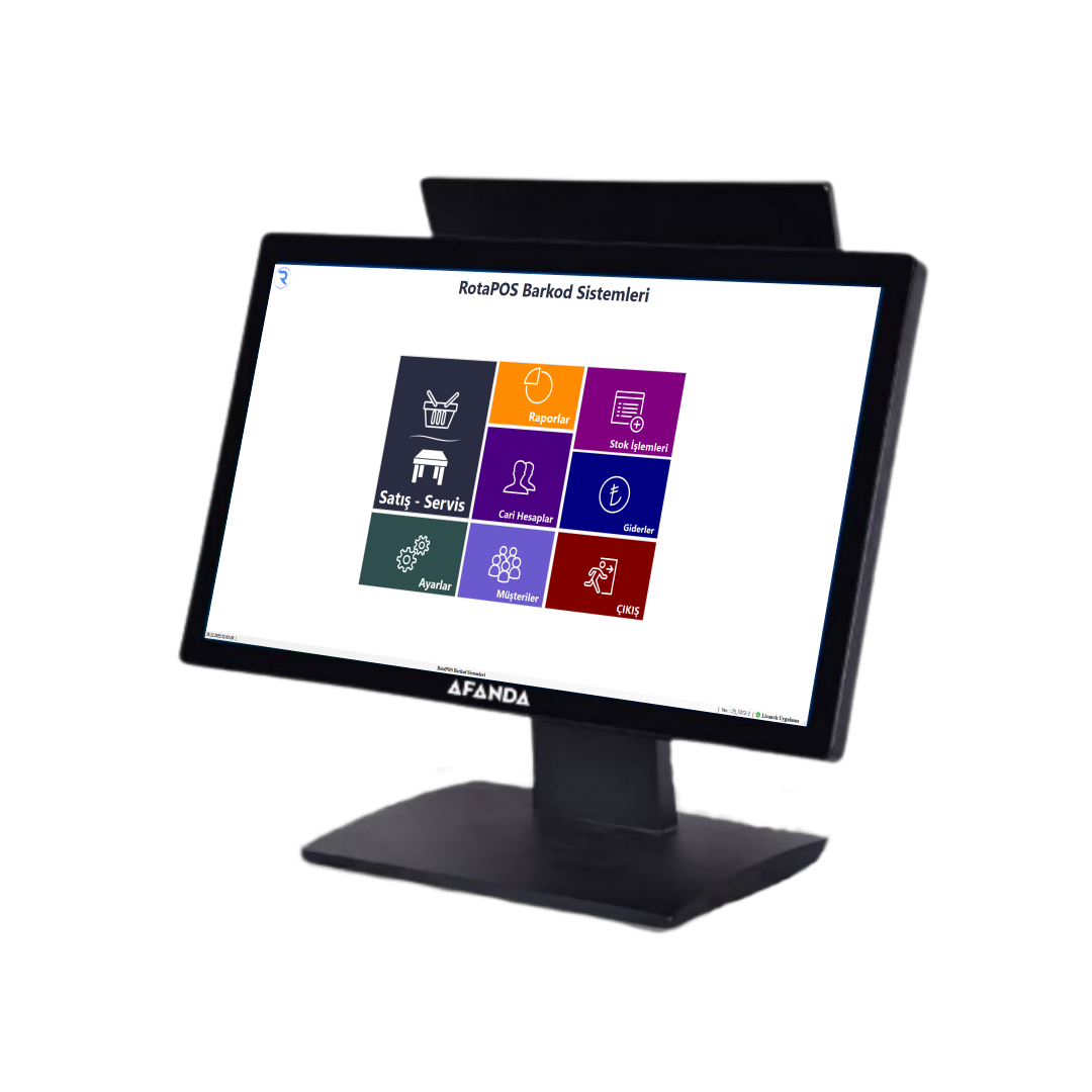 AFANDA 18,5'' AF1811 DUAL POS TERMİNAL görseli